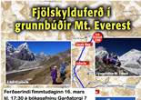 Fjölskylduferð í grunnbúðir Everest, erindi á bókasafninu Garðatorgi